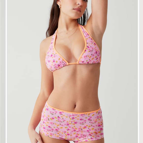 Frankie’s bikini top and bottom set (queens bath print) - Picture 4 of 6